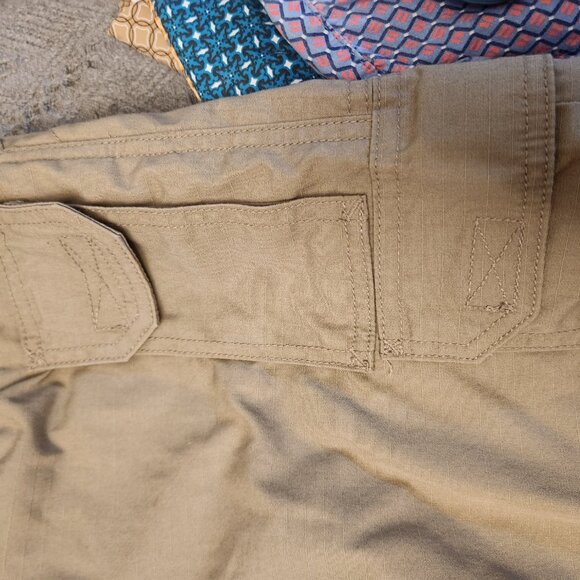 5.11 Tactical Khaki Pants – Size 36x36, Poly-Cotton Blend, Excellent Pre-Owned - Picture 13 of 16